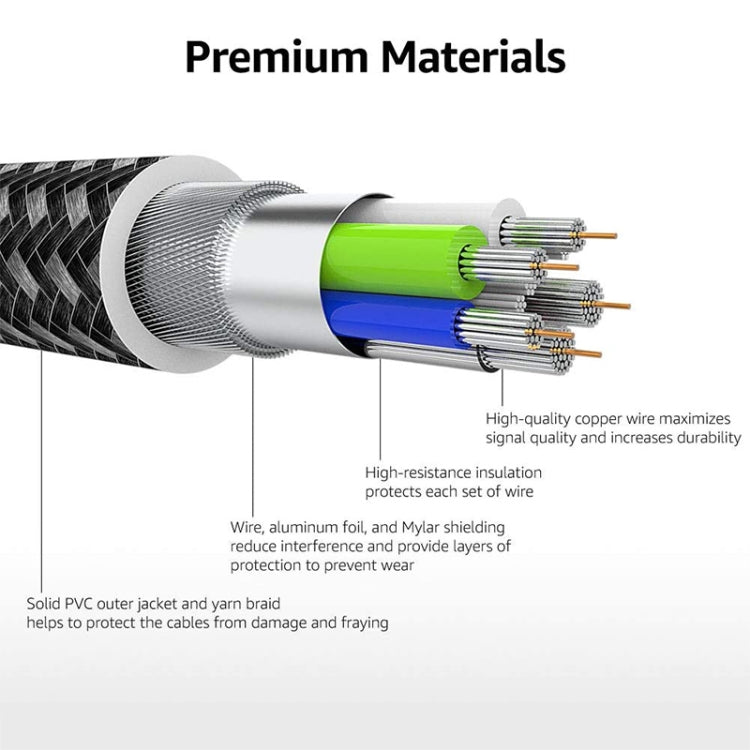 Netzstil Metallkopf 8 Pin zu USB Daten- / Ladekabel, Kabellänge: 25cm