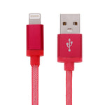 Netzstil Metallkopf 8 Pin zu USB Daten- / Ladekabel, Kabellänge: 25cm