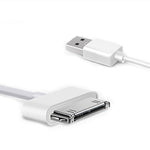 30 Pin Stecker zu USB Stecker Lade- & Datensynchronisationskabel für iPad / 2 / 3, iPhone 4 & 4s, iPod Nano, iPod Touch, Länge: 1m, USB zu 30 Pin
