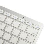 BK3001 Ultradünne Bluetooth 3.0 ABS-Tastatur für iPad Air 2 / iPAD Air / iPad 6 / iPad 5 / iPad mini 1 / 2 / 3 / Neues iPad (iPad 3) / iPad, iPhone 4 & 4S / 3G, Sony PS3, Smartphones