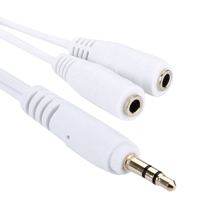 Aux-Audiokabel Kopfhörer Ohrhörer Splitter Adapter, kompatibel mit Telefonen, Tablets, Kopfhörern, MP3-Player, Auto-/Heim-Stereoanlage & mehr