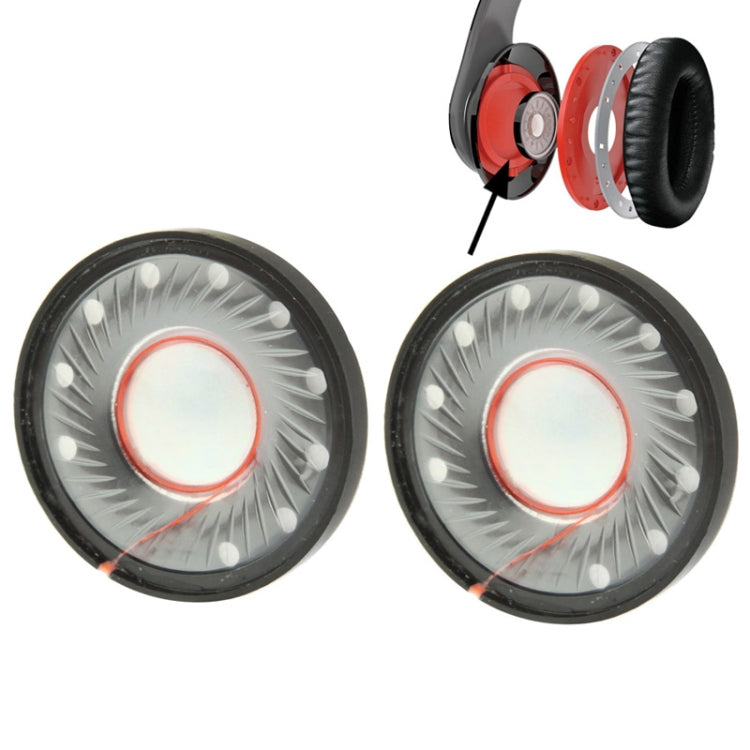 40 mm Reparaturteile Lautsprechereinheit für Headset (10 Paar)