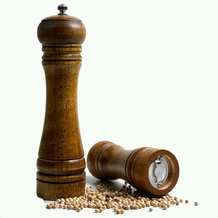 Länge Klassische Holz Pfeffer Gewürzsalzmühle Mahlwerk, Stil 4, 5 Zoll, Stil 4, 8 Zoll, Stil 4, 10 Zoll