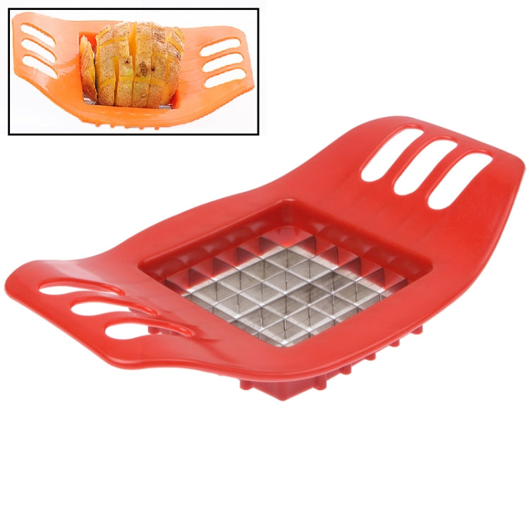 Ultra-praktische Kartoffelschneider Pommes Frites Schneider (zufällige Farblieferung), Pommes Frites Schneider
