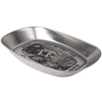 Edelstahl Mehrzweck-Tablett Obstschale Dessertteller, Schiff