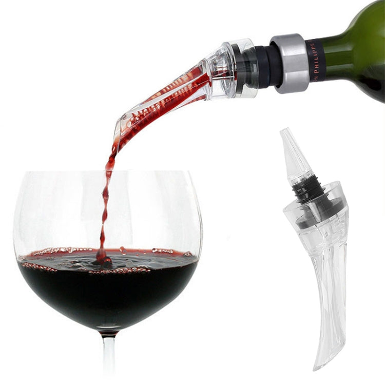 Flaschenausgießer/Weinschnellentlüfter "Olekranon", Weindekanter mit Belüfter