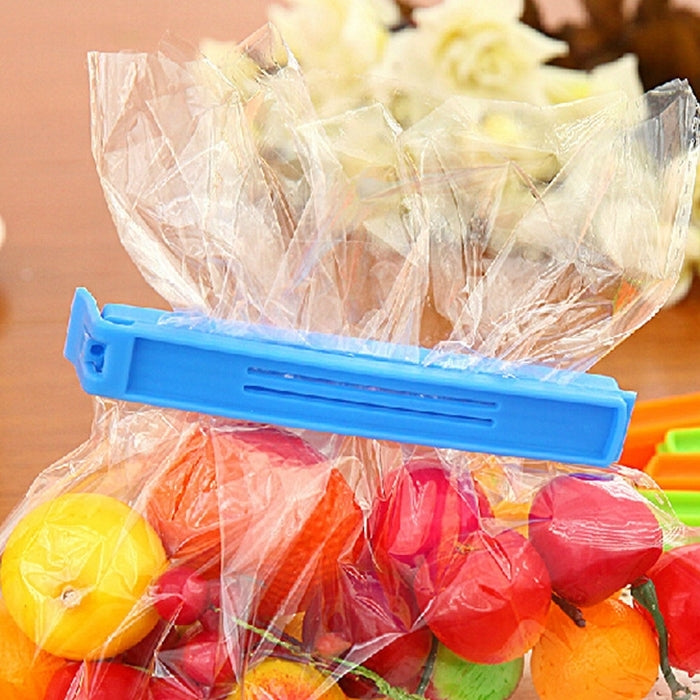 6 Stück Beutelverschlussclips Dichtungsclips Lebensmittelclips, 6 STK