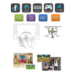T2 Mini Fly Air Mouse mit Gyroskop, 2,4 GHz, Android-Fernbedienung, 3D-Sensor-Bewegungsstick für Desktop/Laptop, T2