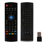 MX3 Air Mouse Kabellose 2,4-GHz-Fernbedienungstastatur mit Browser-Shortcuts für Android TV Box / Mini-PC, Air Mouse