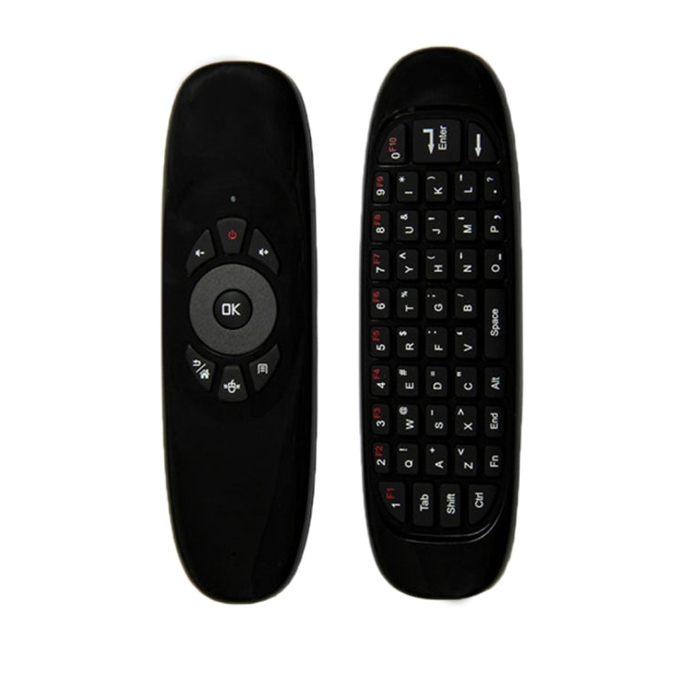C120 T10 Fly Air Maus 2,4GHz Wiederaufladbare kabellose Tastatur Fernbedienung für Android TV Box / PC, kabellose Tastatur