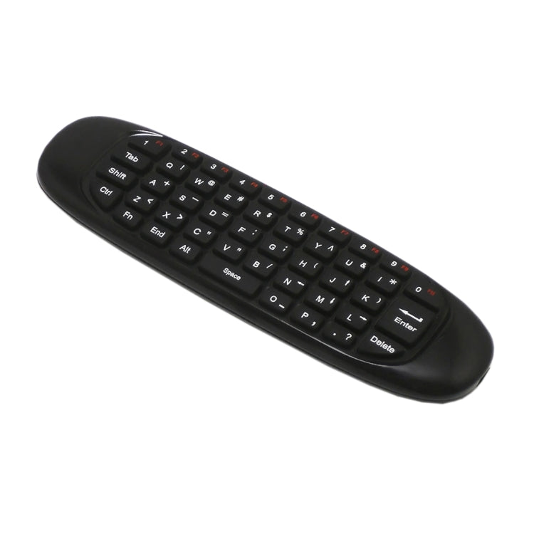C120 T10 Fly Air Maus 2,4GHz Wiederaufladbare kabellose Tastatur Fernbedienung für Android TV Box / PC, kabellose Tastatur