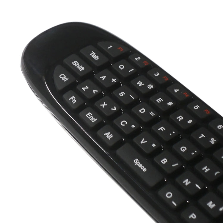 C120 T10 Fly Air Maus 2,4GHz Wiederaufladbare kabellose Tastatur Fernbedienung für Android TV Box / PC, kabellose Tastatur