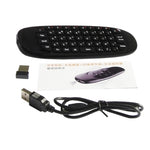 C120 T10 Fly Air Maus 2,4GHz Wiederaufladbare kabellose Tastatur Fernbedienung für Android TV Box / PC, kabellose Tastatur