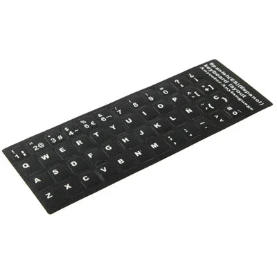 Aufkleber mit spanischem Tastaturlayout für Laptop-/Desktop-Computer-Tastatur, Spanisch