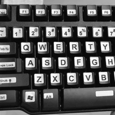Aufkleber mit arabischem Tastaturlayout für Laptop-/Desktop-Computer-Tastatur, Arabisch