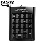 Mini USB Numeric keyboard with 19 keys, USB Numeric keyboard