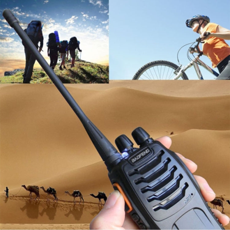 2 Stück BAOFENG BF-888S Tragbares CB Funkgerät Walkie Talkie Retevis UHF 5W 16CH Radio FM Transceiver