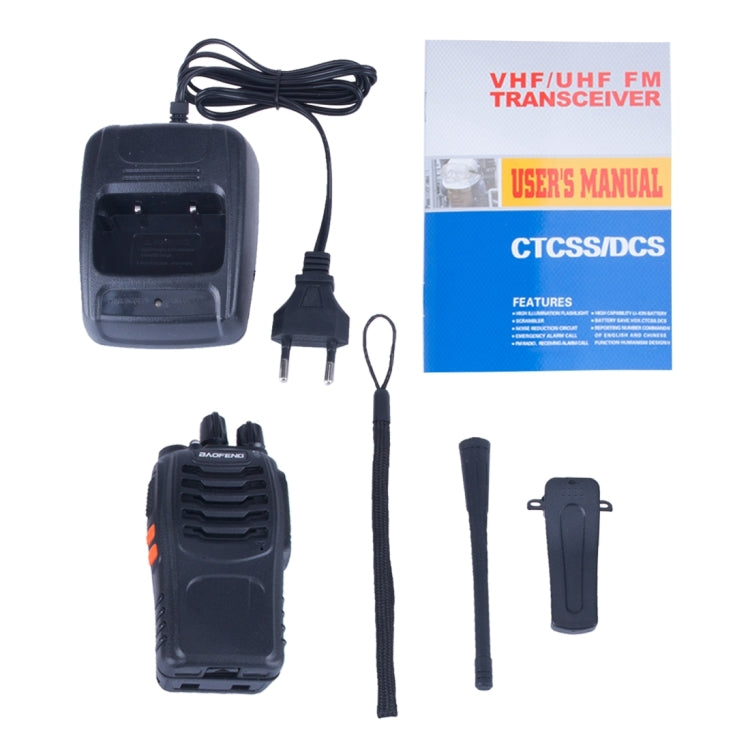 2 Stück BAOFENG BF-888S Tragbares CB Funkgerät Walkie Talkie Retevis UHF 5W 16CH Radio FM Transceiver