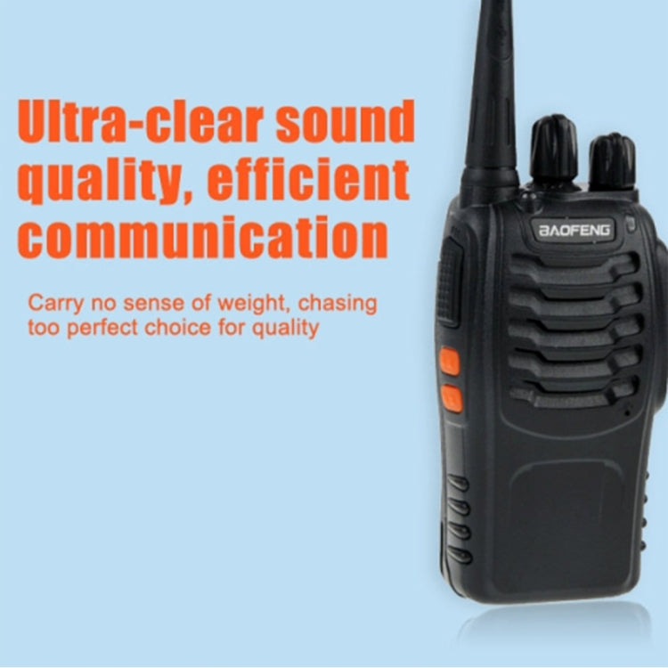 2 Stück BAOFENG BF-888S Tragbares CB Funkgerät Walkie Talkie Retevis UHF 5W 16CH Radio FM Transceiver