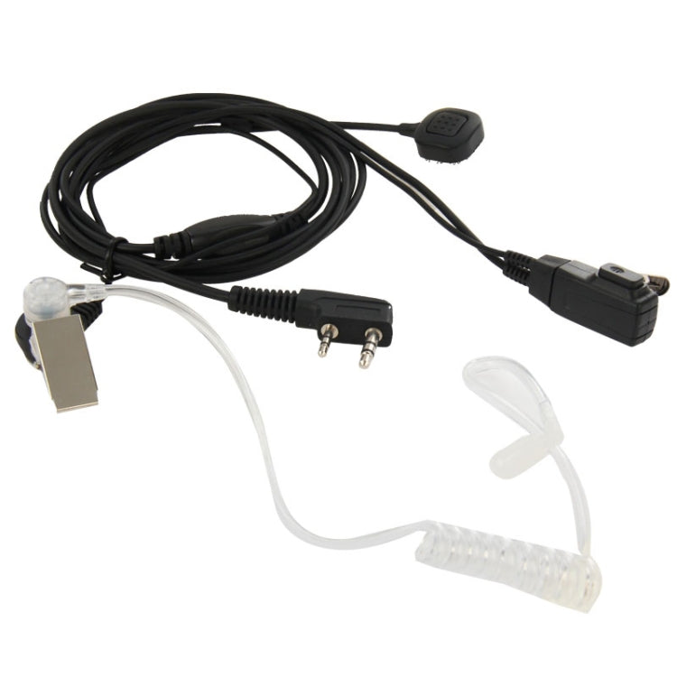 Handheld Transceiver Ohrhörer Headset für Walkie Talkies, 3,5mm + 2,5mm Stecker
