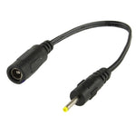 5,5 x 2,1 mm DC-Buchse zu 2,5 x 0,7 mm DC-Stecker Stromanschlusskabel für Laptop-Adapter, Länge: 18 cm, 2,5 x 0,7 mm Stecker