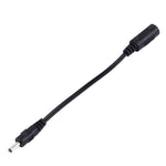 5,5 x 2,1 mm DC-Buchse zu 3,5 x 1,35 mm DC-Stecker Stromanschlusskabel für Laptop-Adapter, Länge: 15 cm, 3,5 x 1,35 mm Stecker