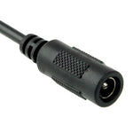 5,5 x 2,1mm DC-Buchse weiblich Stromkabel für Laptop-Adapter, Länge: 30cm, 5,5 x 2,1mm (Länge: 30cm)