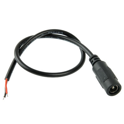 5,5 x 2,1mm DC-Buchse weiblich Stromkabel für Laptop-Adapter, Länge: 30cm, 5,5 x 2,1mm (Länge: 30cm)