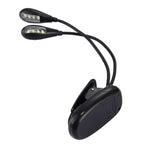 Doppelarm Clip-On LED-Licht Zum Lesen Camping Wandern