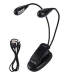 Doppelarm Clip-On LED-Licht Zum Lesen Camping Wandern