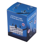 Doppelarm Clip-On LED-Licht Zum Lesen Camping Wandern