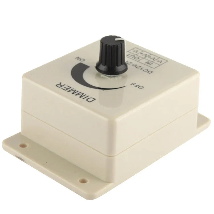 Einfarbiger Dimmschalter LED Dimmer Controller für Lichtstreifen DC12-24V, Ausgangsstrom: 8A