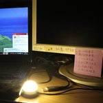 USB-2W 5V 140-150Lumens 6 LED, White Light, Warm White Light