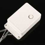 100 LED RGB-Licht mit Controller, Blinken / Fading / Jagdeffekt, AC 220V, EU-Stecker, RGB-Licht