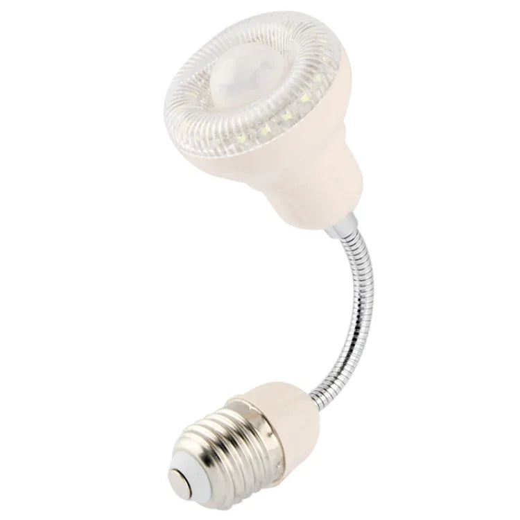 1,8W E27 Spiralförmige Menschliche Sensor-Lichtsteuerung Energiesparendes Nachtlicht, Empfindliche Reichweite: 5 - 7m