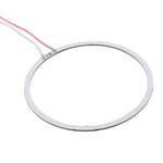 90mm 5W 180LM Angel Eyes Circles Car Headlight COB LED Lights for Vehicles, DC 12-24V, 90mm Blue Light, 90mm  White Light, 90mm Pink Light, 90mm Green Light, 90mm Red Light