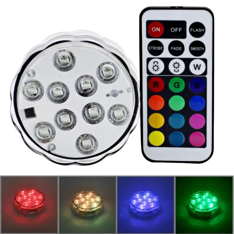 10-LED mit Fernbedienung