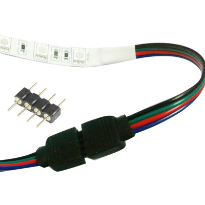 4 Pin Male Connector for RGB LED SMD Strip Light