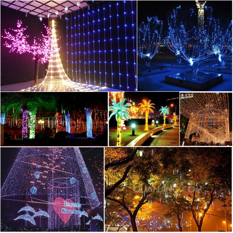 Für die Weihnachtsfeier, 80 LEDs, Batteriebetrieben, 10m