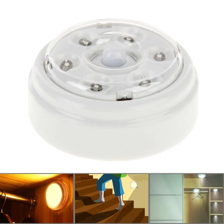 6er LED-Leuchte für Gehwege, Flure, Treppen, Schränke