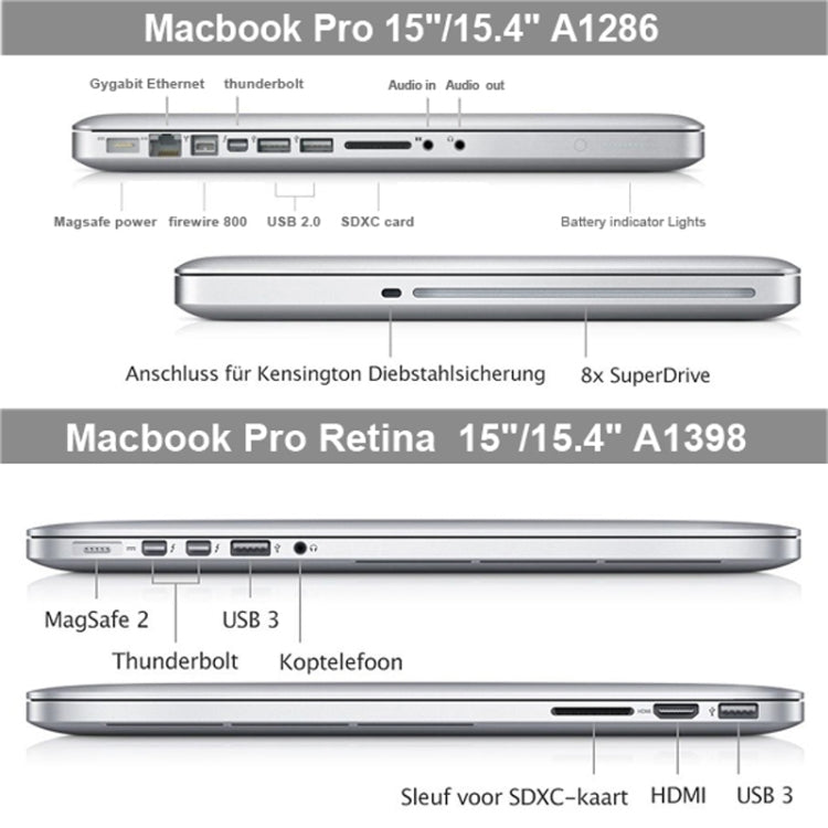 Mattierte harte Kunststoff-Schutzhülle für MacBook Pro 15,4 Zoll, S-MAC-0024A, S-MAC-0024B, S-MAC-0024C, S-MAC-0024D, S-MAC-0024E, S-MAC-0024F, S-MAC-0024G, S-MAC-0024H