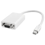 Mini Display zu VGA 15-poliger weiblicher Adapter für Apple, Mini DP zu VGA 15-polig