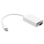 Mini Display zu VGA 15-poliger weiblicher Adapter für Apple, Mini DP zu VGA 15-polig