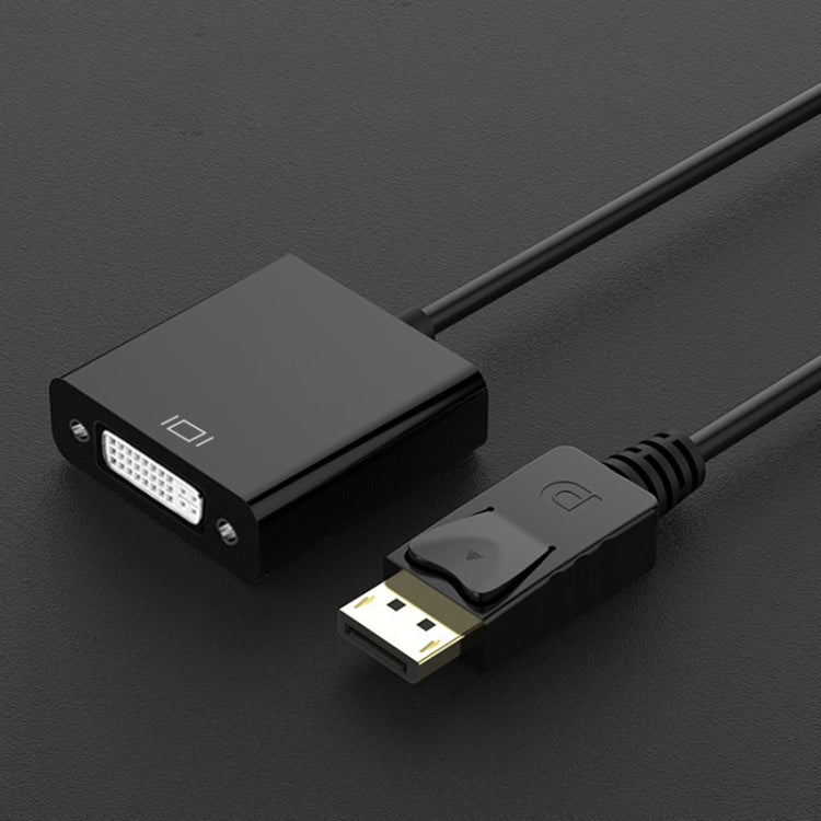 DisplayPort Stecker zu DVI 24+5 Buchse Adapter, Kabellänge: 12cm, DP Stecker zu DVI 24+5 Buchse