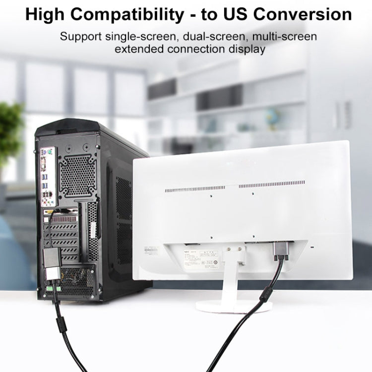 DisplayPort Stecker zu DVI 24+5 Buchse Adapter, Kabellänge: 12cm, DP Stecker zu DVI 24+5 Buchse