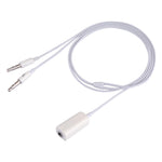 3,5mm Buchse auf 3,5mm Stecker Mikrofonanschluss + 3,5mm Stecker Kopfhöreranschluss Adapterkabel für Apple Computer, Länge: 78cm