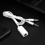 3,5mm Buchse auf 3,5mm Stecker Mikrofonanschluss + 3,5mm Stecker Kopfhöreranschluss Adapterkabel für Apple Computer, Länge: 78cm