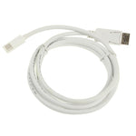 DisplayPort zu Mini DisplayPort Kabel, Länge: 1,8m, DP zu Mini DP Stecker