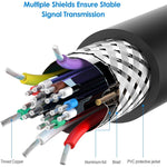 DisplayPort Stecker zu DisplayPort Buchse Kabel, Länge: 1,8m, DP Stecker zu DP Buchse, DP zu DP Buchse