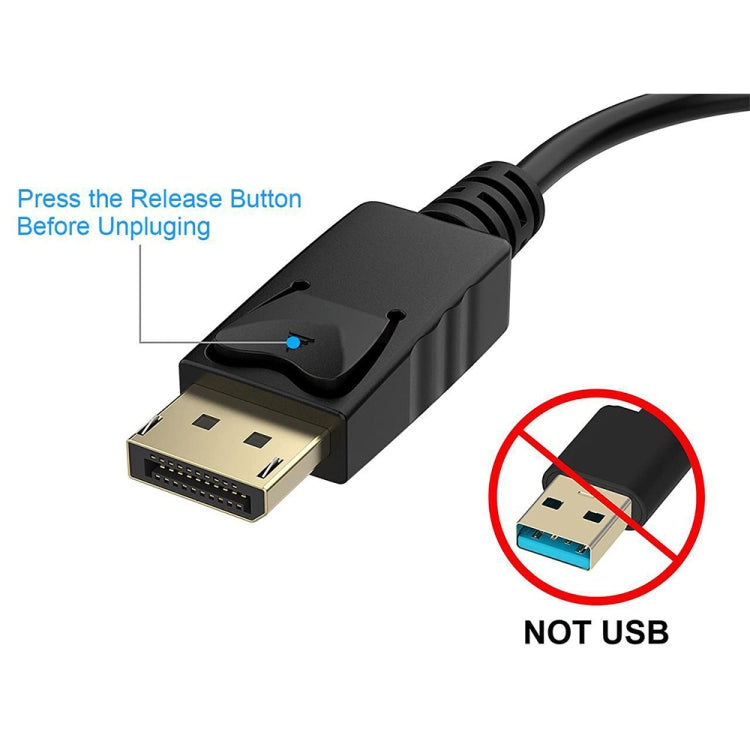 DisplayPort Stecker zu DVI 24+1 Buchse Adapterkabel, Länge: 20cm, DP Stecker zu DVI 24+1 Buchse
